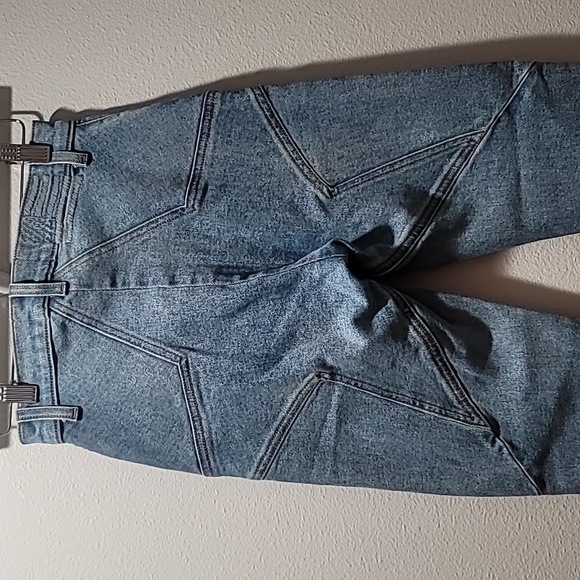 REVICE Denim Star Bohemian Hippie Retro High Rise Medium Wash Skinny Jean EUC 25 - Picture 12 of 16